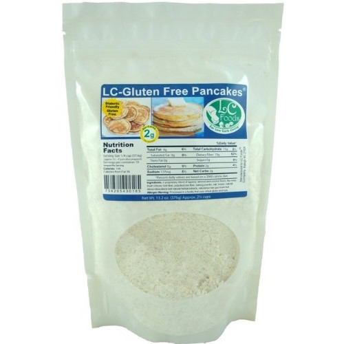 Low Carb Gluten Free Pancake Mix - Lc Foods - All Natural - No S
