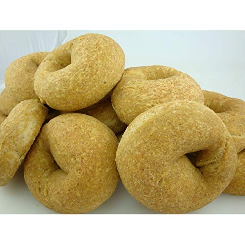 Low Carb Plain Bagels 10 Bagels - Fresh Baked - LC Foods - All...