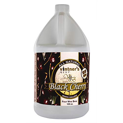 Vintners Best Black Cherry Fruit Wine Base-128 Oz. Jug