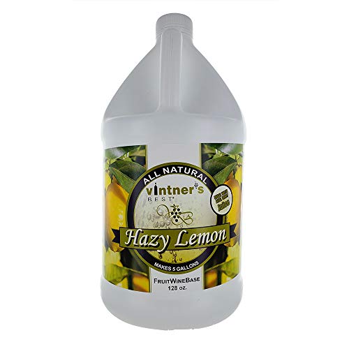 Vintners Best Fruit Wine Base 128Oz Jug - Hazy Lemon