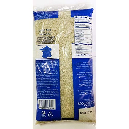 Le Guerandais Coarse Sea Salt Gros Sel De Guerande, 28.21 Oz 1