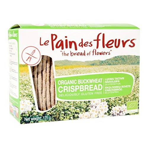 Le Pain Des Fleurs - Organic Buckwheat Crispbread - 125G Case O