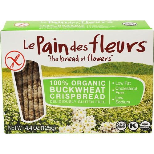 Le Pain Des Fleurs Crispbread Gluten Free Buckwheat -- 4.41 Oz -