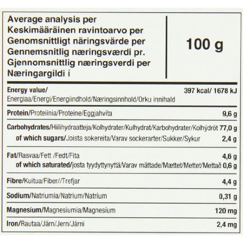 Le Pain Des Fleurs Organic Quinoa Crispbread 125 g Pack of 6