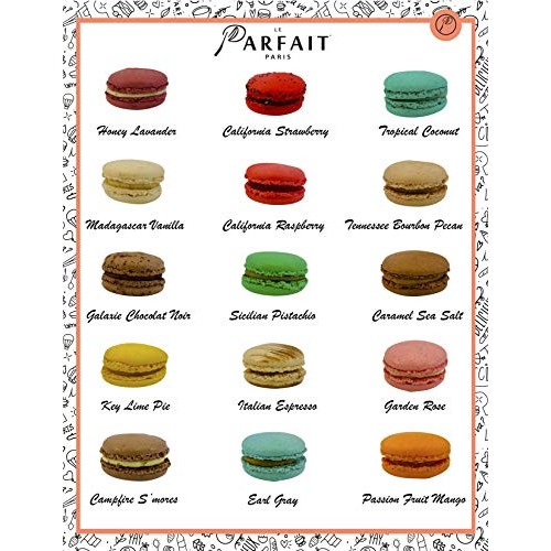 Macaron Variety Box By Award Winning French Bakery Le Parfait Pa