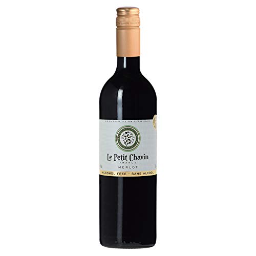 Le Petit Chavin Merlot Non-Alcoholic Red Wine 750Ml