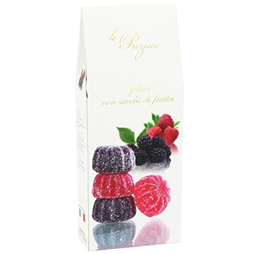 Le Preziose Italian Fruit Jelly Sweets With Fruit Juice 7.9Oz B