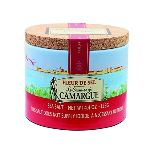 Le Saunier De Camargue Fleur De Sel Sea Salt, 4.4 Oz