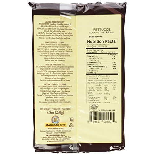 Le Venezian - Italian Fettucee [Gluten Free] 4 - 8.8 Oz Pkgs