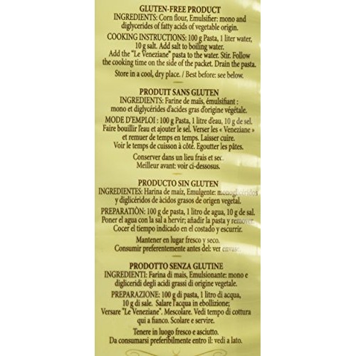 Le Veneziane - Italian Fusilli Eliche Pasta [Gluten-Free], 4
