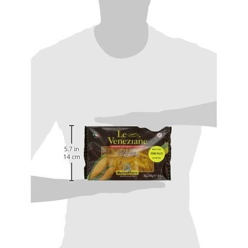 Le Veneziane Penne Rigate, 250-Gram Packages Pack Of 6