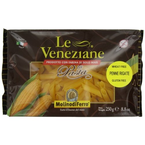 Le Veneziane Penne Rigate, 250-Gram Packages Pack Of 6