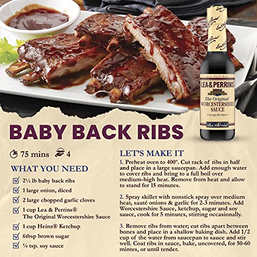 Lea &Amp; Perrins Worcestershire Sauce 10 Oz Bottle