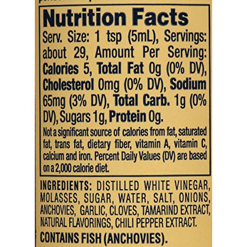 Lea &Amp; Perrins Worcestershire Sauce 5 Oz Bottles, Pack Of 24