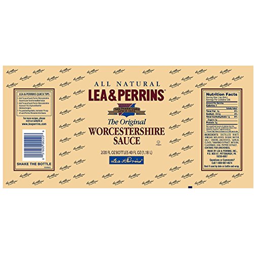 Worcestershire Sauce 20 Oz, 2 Pack By Lea &Amp; Perrins [Foods]