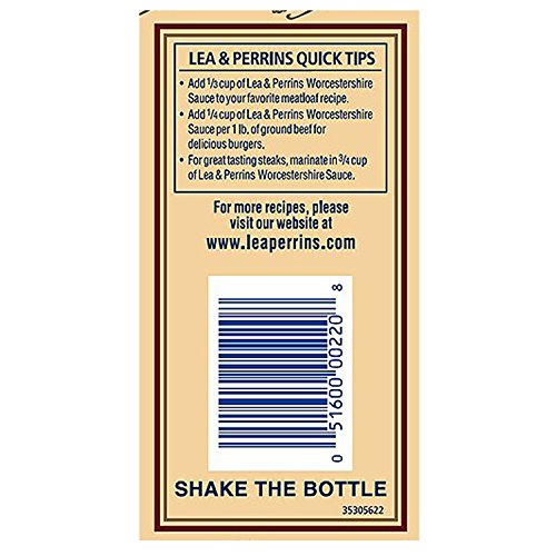 Worcestershire Sauce 20 Oz, 2 Pack By Lea &Amp; Perrins [Foods]