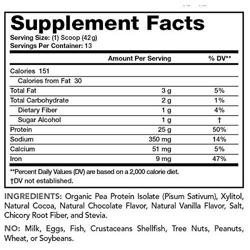 Lean &Amp; Pure Plant Protein Powder, 25G Of Protein, Vegan, Non Gmo