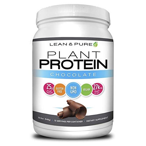 Lean &Amp; Pure Plant Protein Powder, 25G Of Protein, Vegan, Non Gmo