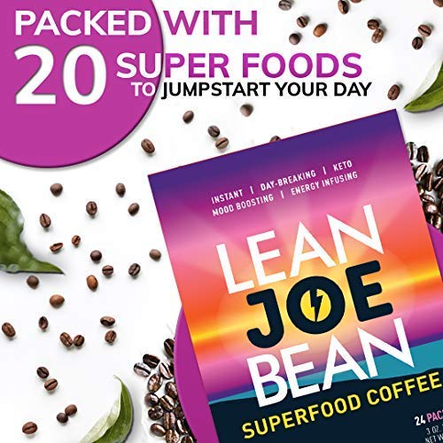 Lean Joe Bean Superfood Coffee | Organic Instant Keto Coffee wit...