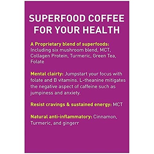 Lean Joe Bean Superfood Coffee | Organic Instant Keto Coffee wit...