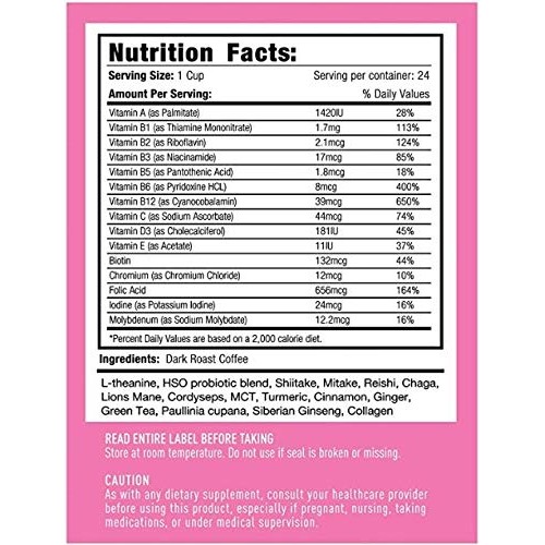 Lean Joe Bean Superfood Coffee | Organic Instant Keto Coffee wit...