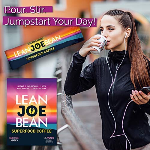 Lean Joe Bean Superfood Coffee | Organic Instant Keto Coffee wit...