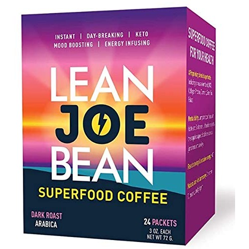 Lean Joe Bean Superfood Coffee | Organic Instant Keto Coffee wit...