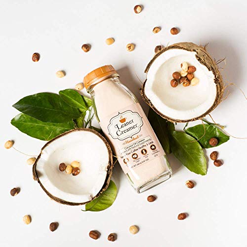 Leaner Creamer Hazelnut Coffee Creamer Powder 9.87Oz. Perfect Co