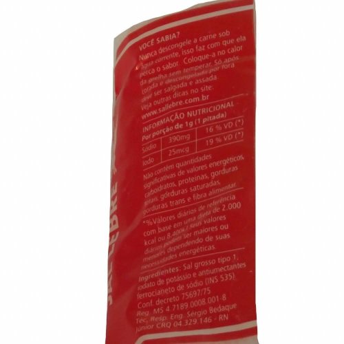 Thick Barbecue Salt - Sal Grosso Para Churrasco - Lebre - 32.27O