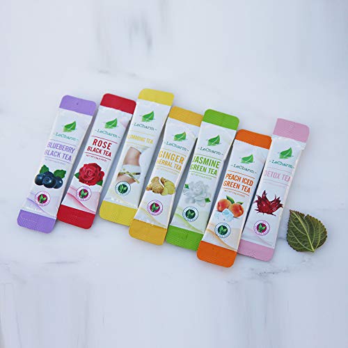 Lecharm Instant Tea Powerder Variety Sampler Bag Cold Or Hot Tea