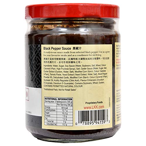 Black Pepper Sauce By Lee Kum Kee 8.1 Ounce