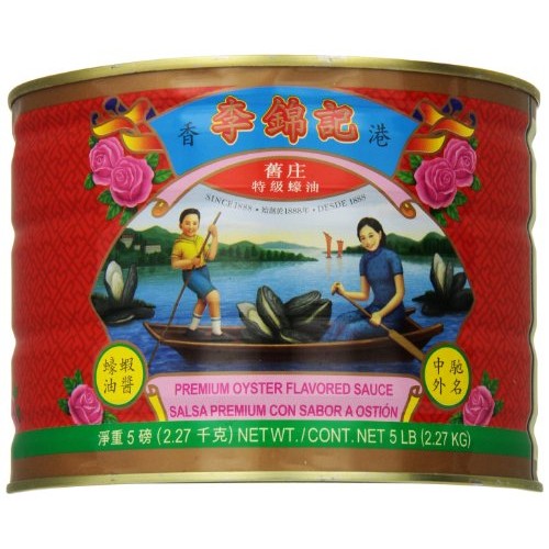 Lee Kum Kee Premium Oyster Flavored Sauce, 5 Pound