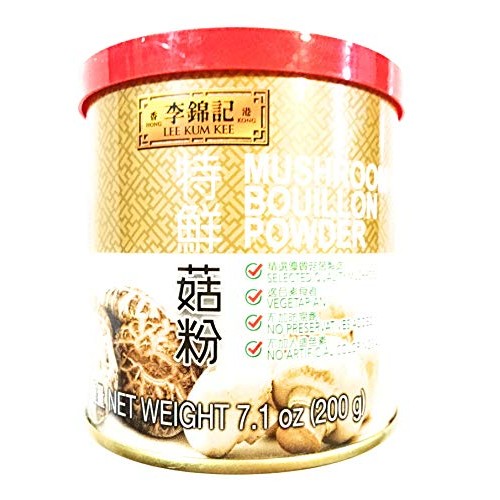 Lee Kum Kee Mushroom Bouillon Powder 7.1 Oz