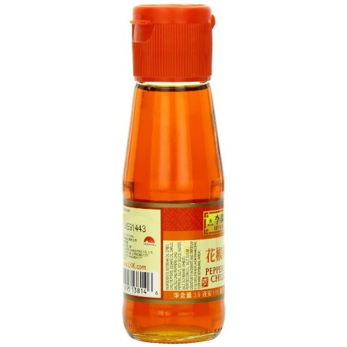 Lee Kum Kee Peppercorn Chili Oil, 3.9-Ounce Pack Of 12