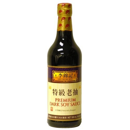 Lee Kum Kee Premium Dark Soy Sauce - 16.9 Fl. Oz + Shaohsing Ric