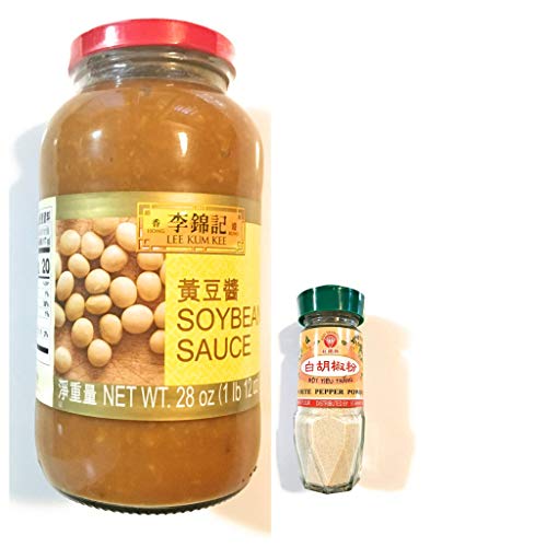Lee Kum Kee Soy Bean Sauce 28 Oz黃豆醬 And 1 White Pepper