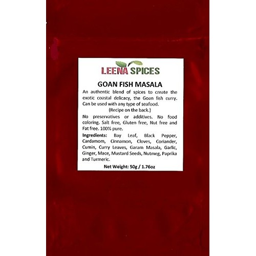 Leena Spices – Goan Curry Spices – Gluten Free Food Masala Powde