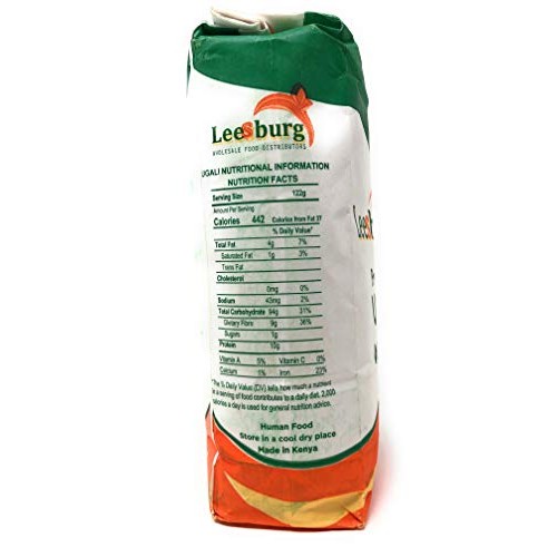 Premium Ugali Maize Meal 2Kg Or 4.4 Lbs From Kenya