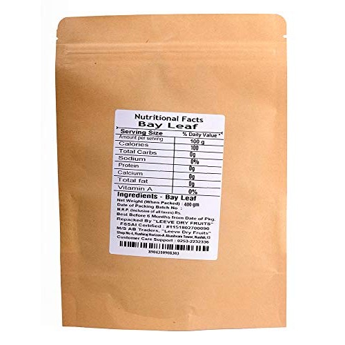 Bay Leaves Indian Cooking Spices Tej Patta Whole - 400G