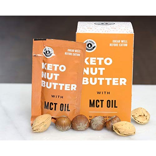 Keto Nut Butter Packets - 10 X 1Oz Sachets - Fat Bomb Keto Snack Keto Nut Butter Packets - 10 X 1Oz Sachets - Fat Bomb Keto Snack