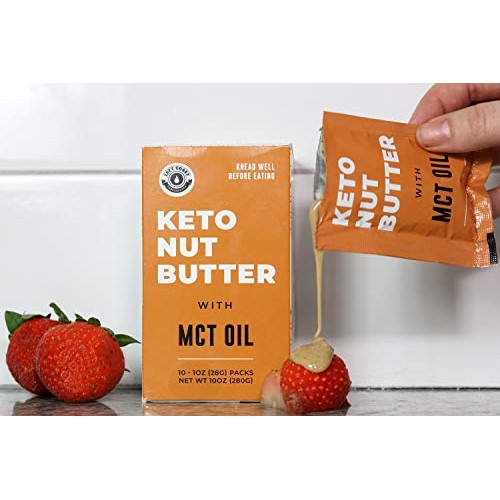 Keto Nut Butter Packets - 10 X 1Oz Sachets - Fat Bomb Keto Snack Keto Nut Butter Packets - 10 X 1Oz Sachets - Fat Bomb Keto Snack
