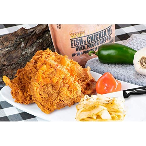 Leftys Spicy Fish &Amp; Chicken Mix 16Oz