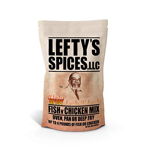 Leftys Spicy Fish &Amp; Chicken Mix 16Oz