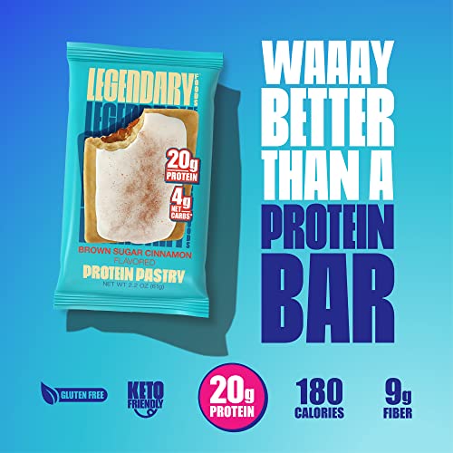 Legendary Foods 20 gr Protein Bar Alternative Tasty Pastry | Low...