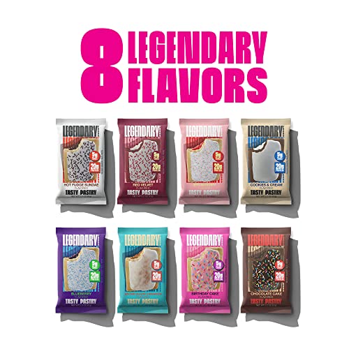 Legendary Foods New Cake Style Tasty Pastry. Bigger, Thicker, Cr