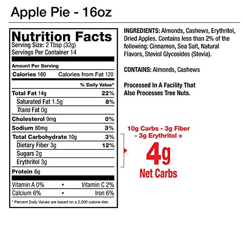 Legendary Foods Almond &Amp; Cashew Butter | Keto Diet Friendly, Low