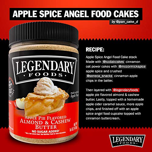 Legendary Foods Almond &Amp; Cashew Butter | Keto Diet Friendly, Low