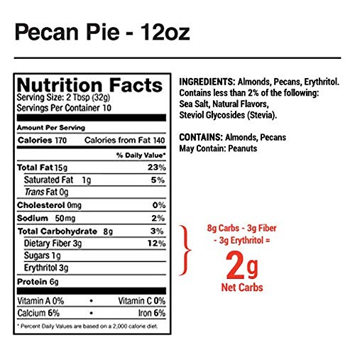 Legendary Foods Almond Butter | Keto Diet Friendly, Low Carb, No