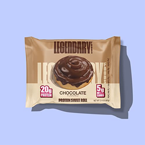 Legendary Foods High Protein Snack Chocolate Sweet Roll | 20 Gr ...
