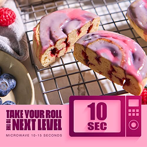 Legendary Foods High Protein Snack Wild Berry Sweet Roll | 20 Gr...